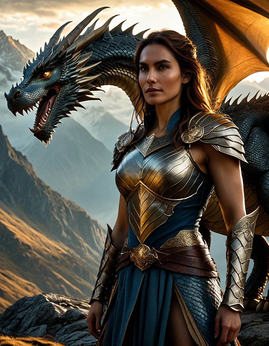 Lena – Mit Drachen