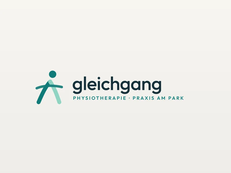 Nachher: Logo Physio Gleichgang modernisiert, als saubere Vektorgrafik