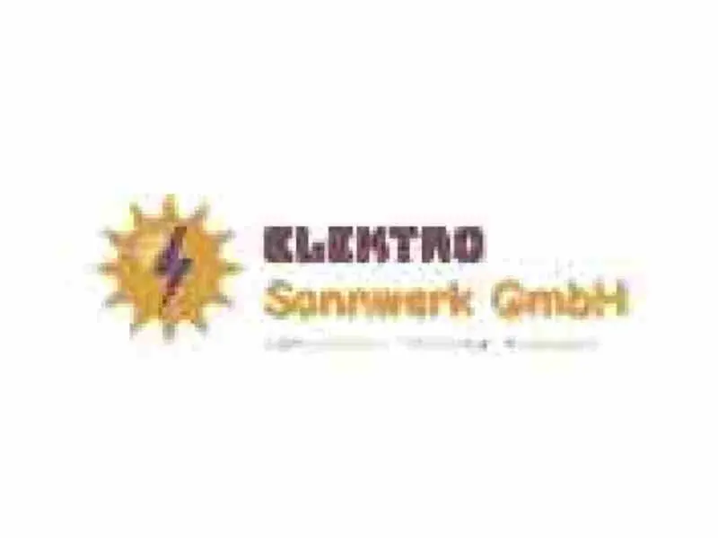 Vorher: Logo Sonnwerk Elektro & Solar, Social-Media-Kopie, 8 Farben (Beispiel, fiktive Firma)
