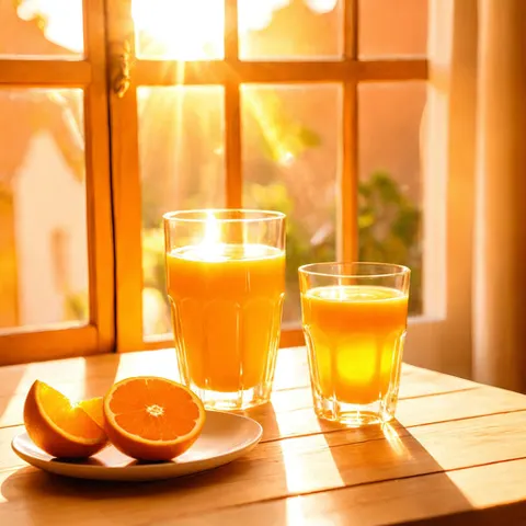 Beispielbild Golden Hour (KI-generiert)