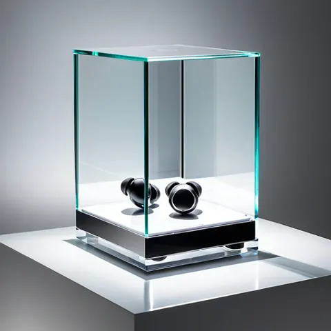 Beispielbild Tech Glass Cube (KI-generiert)